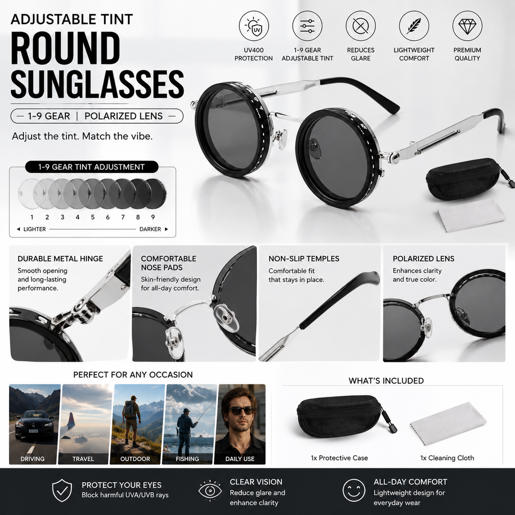 Tint Adjustable Sunglasses